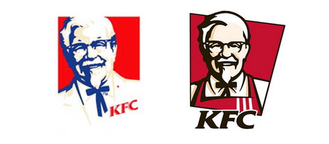 Successful Logo Redesign - KFC